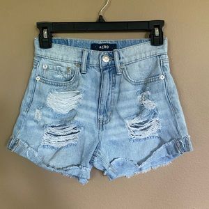 Aero high rise short shorts